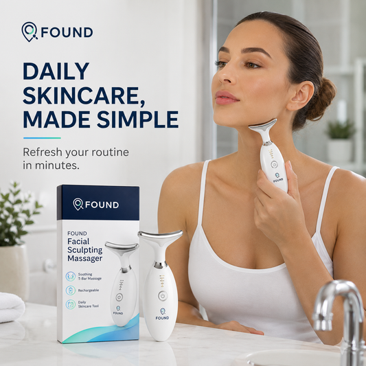 FOUND Facial Sculpting Massager