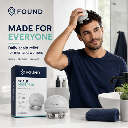 Found™ Electric Scalp Massager
